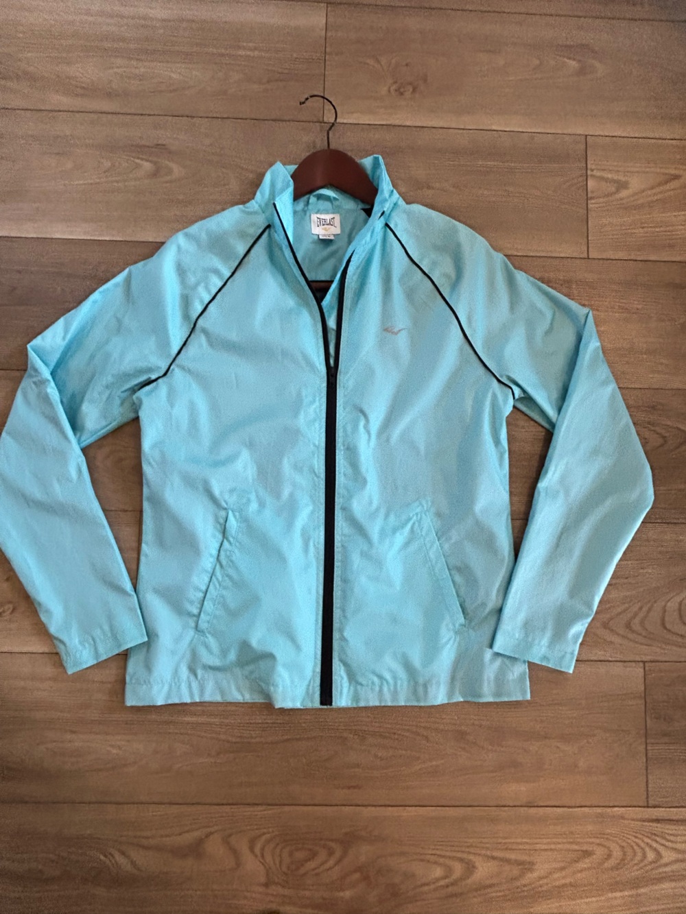 Everlast Windbreaker Jacket Teal Lightweight Womens Medium